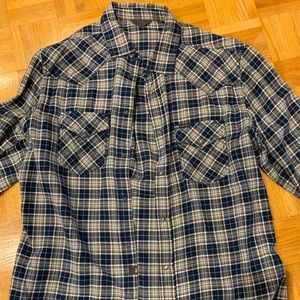 Men’s diesel XXL plaid shirt great condition